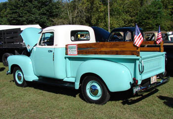 1954 Chevrolet truck Danville Illinois IAAC show